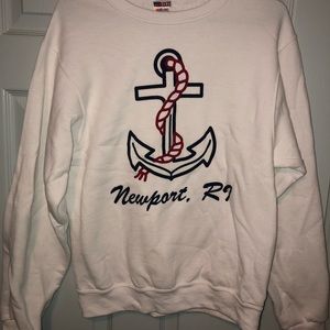 Newport Anchor Crew Neck Sweater